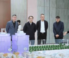 长春市人大常委会副主任、市总工会主席唐铁生一行莅临越达科技产业园